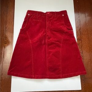 Beautiful A-Line corduroy skirt